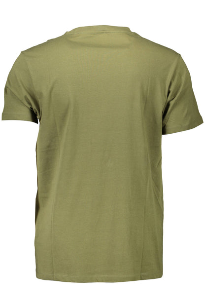 Guess Jeans T-Shirt Maniche Corte Uomo Verde - mem39