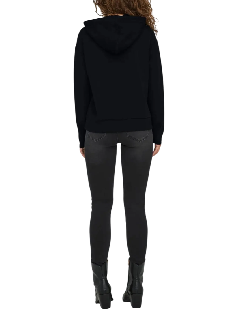 Only felpa con cappuccio Onlfancy nero