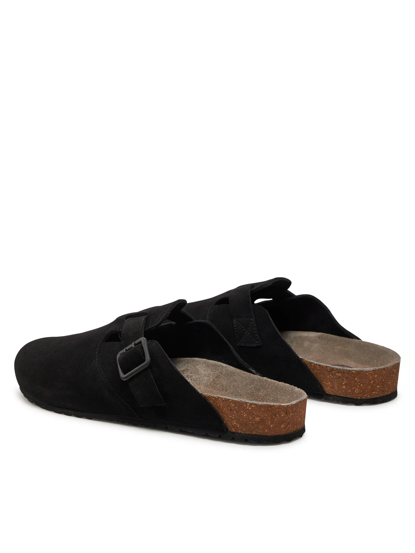 Jack&Jones ciabatte mules in suede antracite