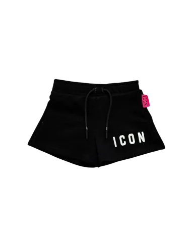 Icon completo T-shirt e shorts bianco nero