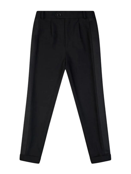 John Richmond Rab Hose mit schwarzen Falten