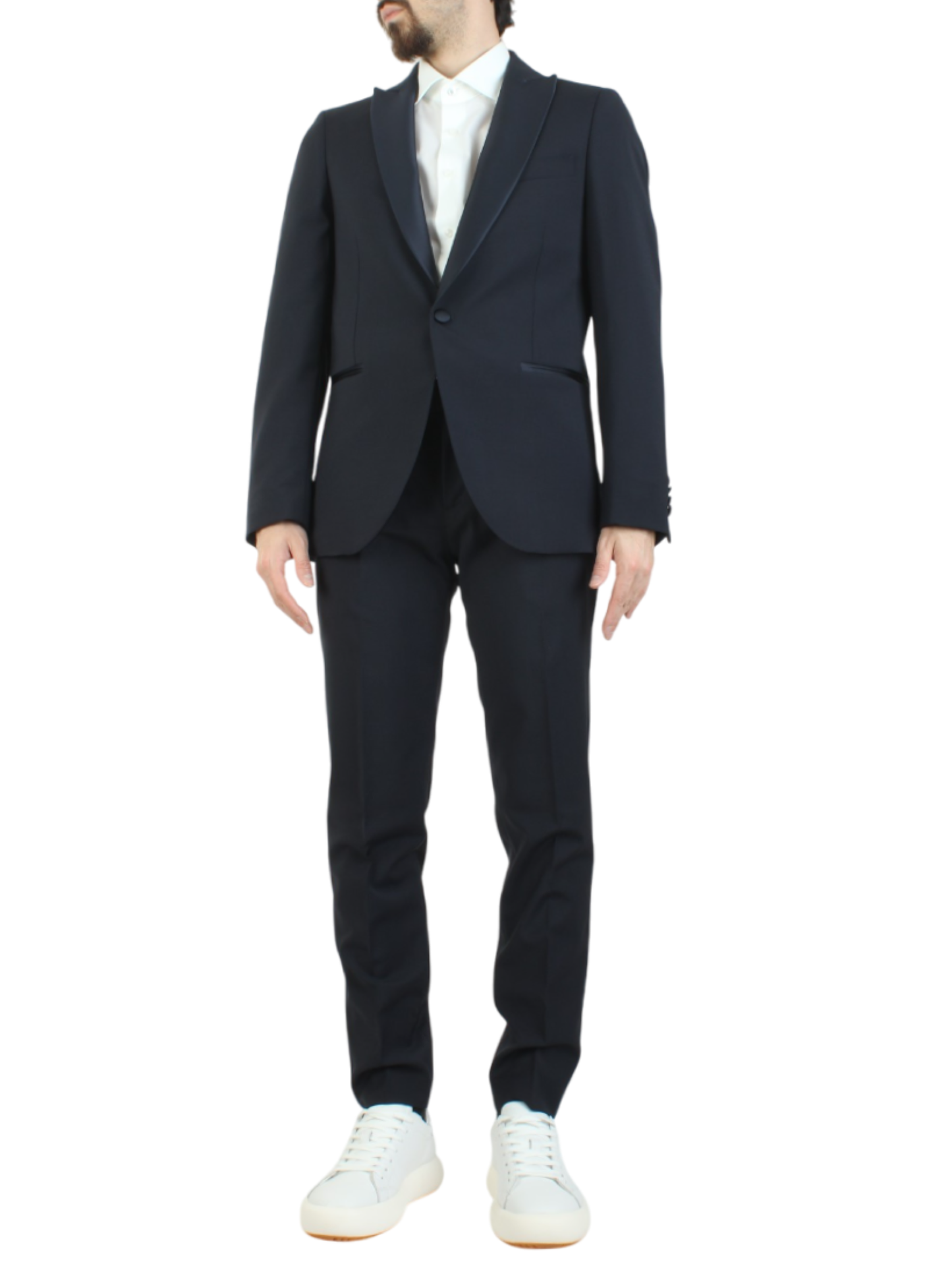 Mulish abito elegante uomo monopetto blu