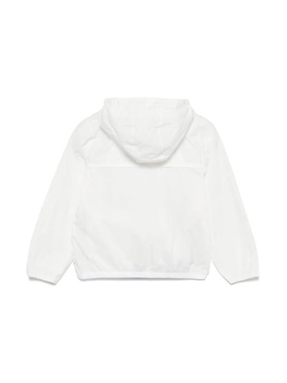 K-Way giubbino antivento impermeabile Le Vrai 4.0 bianco