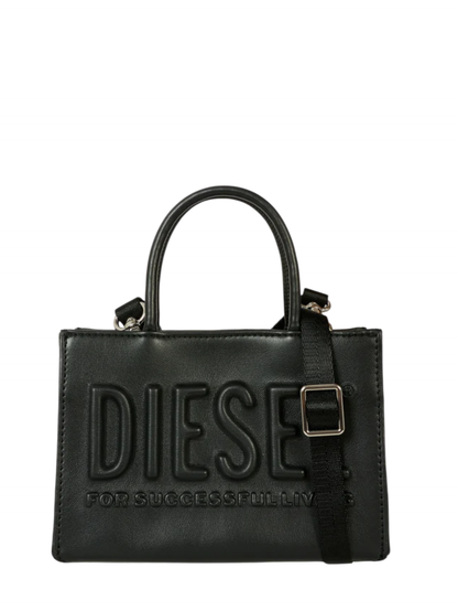 Diesel-Tasche aus Öko-Leder mit schwarzem Logo
