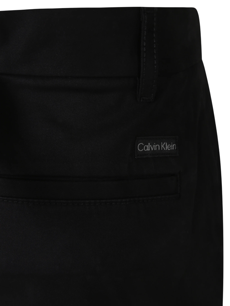 Calvin Klein Jeans pantaloni bambino in cotone nero