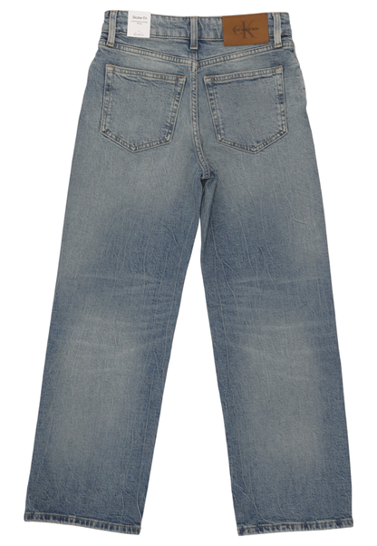 Calvin Klein jeans jeans gamba larga Skater lavaggio blu