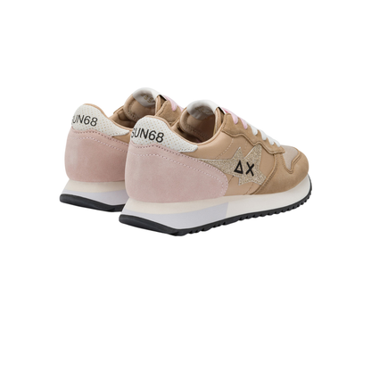 Sun68 sneakers Stargirl Glitter Logo beige