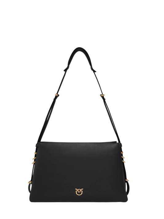 Pinko borsa a tracolla Triplet in pelle nero