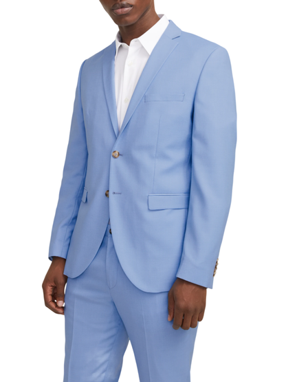 Jack&Jones giacca blazer Solaris super slim azzurro