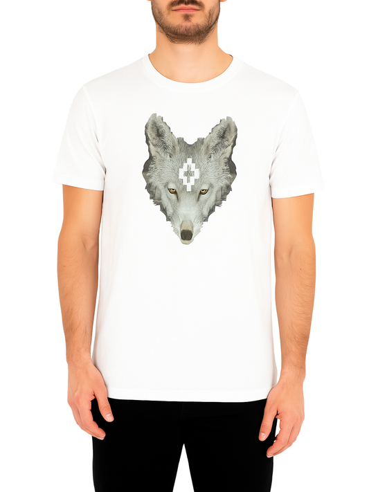 County of Milan T-shirt uomo manica corta panna