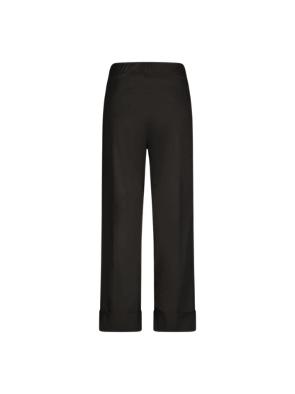 Lola by Sandro Ferrone pantaloni in tessuto stretch nero