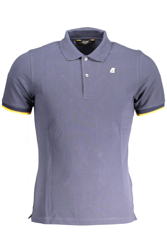 K-Way Polo Maniche Corte Uomo Blu"" - mem39