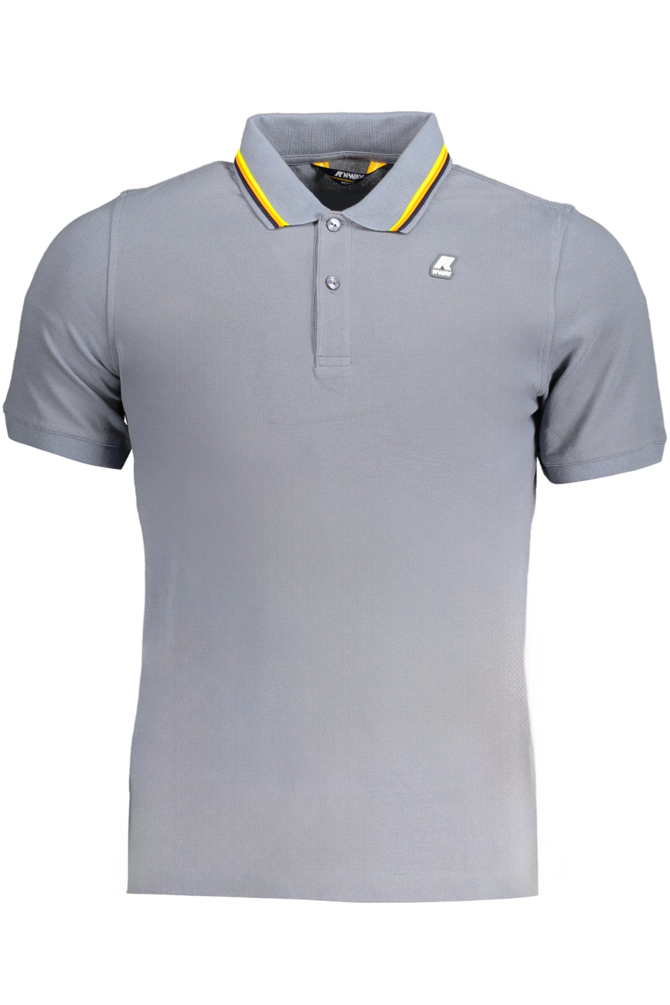 K-Way Polo Maniche Corte Uomo Grigio"" - mem39