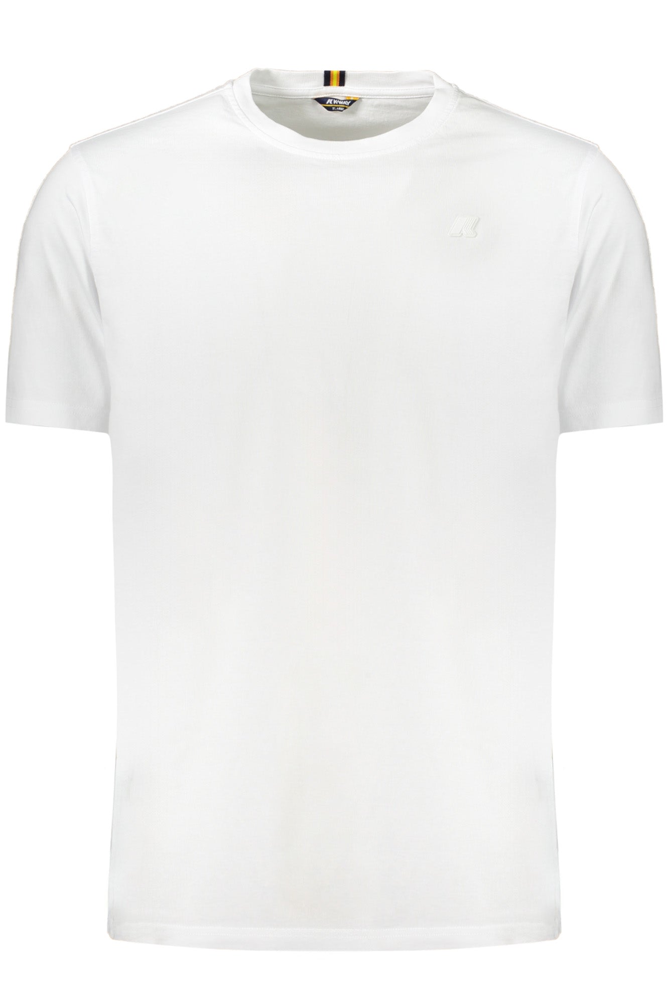 K-Way T-Shirt Maniche Corte Uomo Bianco - mem39