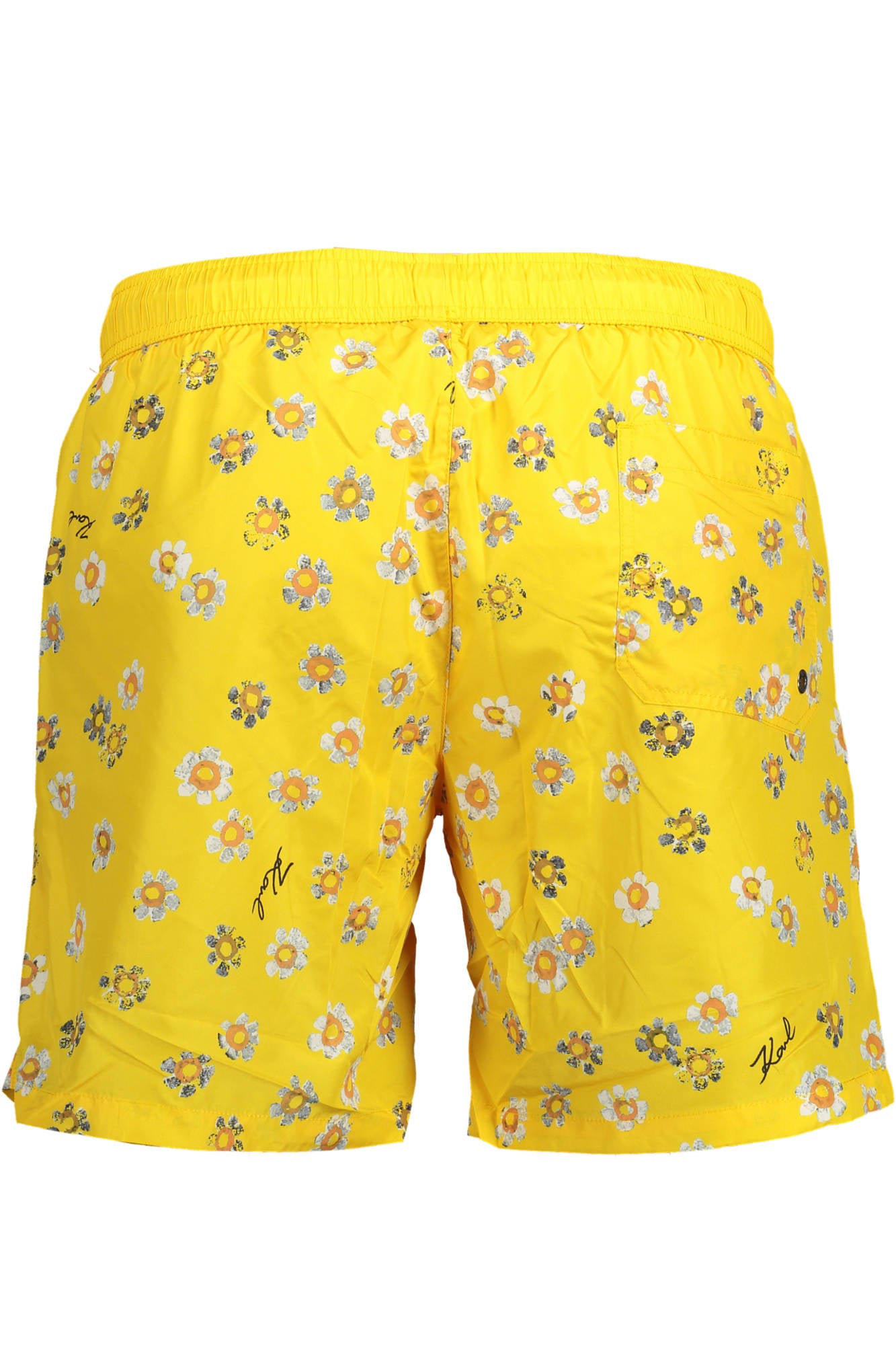 KARL LAGERFELD BEACHWEAR KL22MBM07_GIALLO_YELLOW