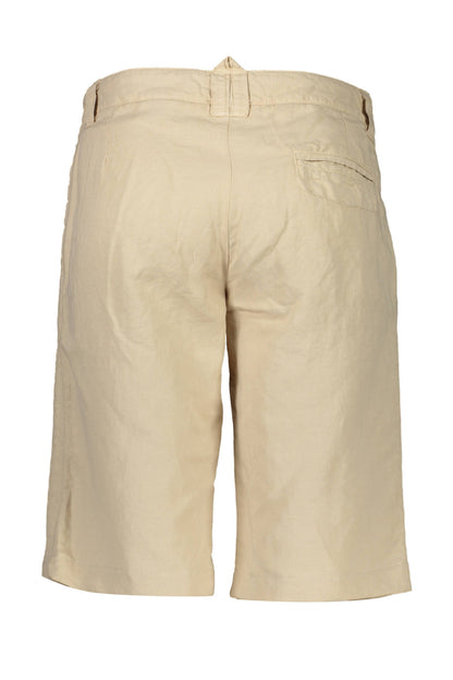 Murphy&Nye Pantalone Bermuda Donna Beige"" - mem39