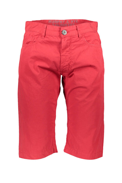 Murphy&Nye Pantalone Bermuda Uomo Rosso - mem39