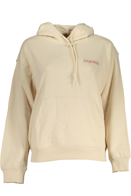 Napapijri Felpa Senza Zip Donna Beige - mem39