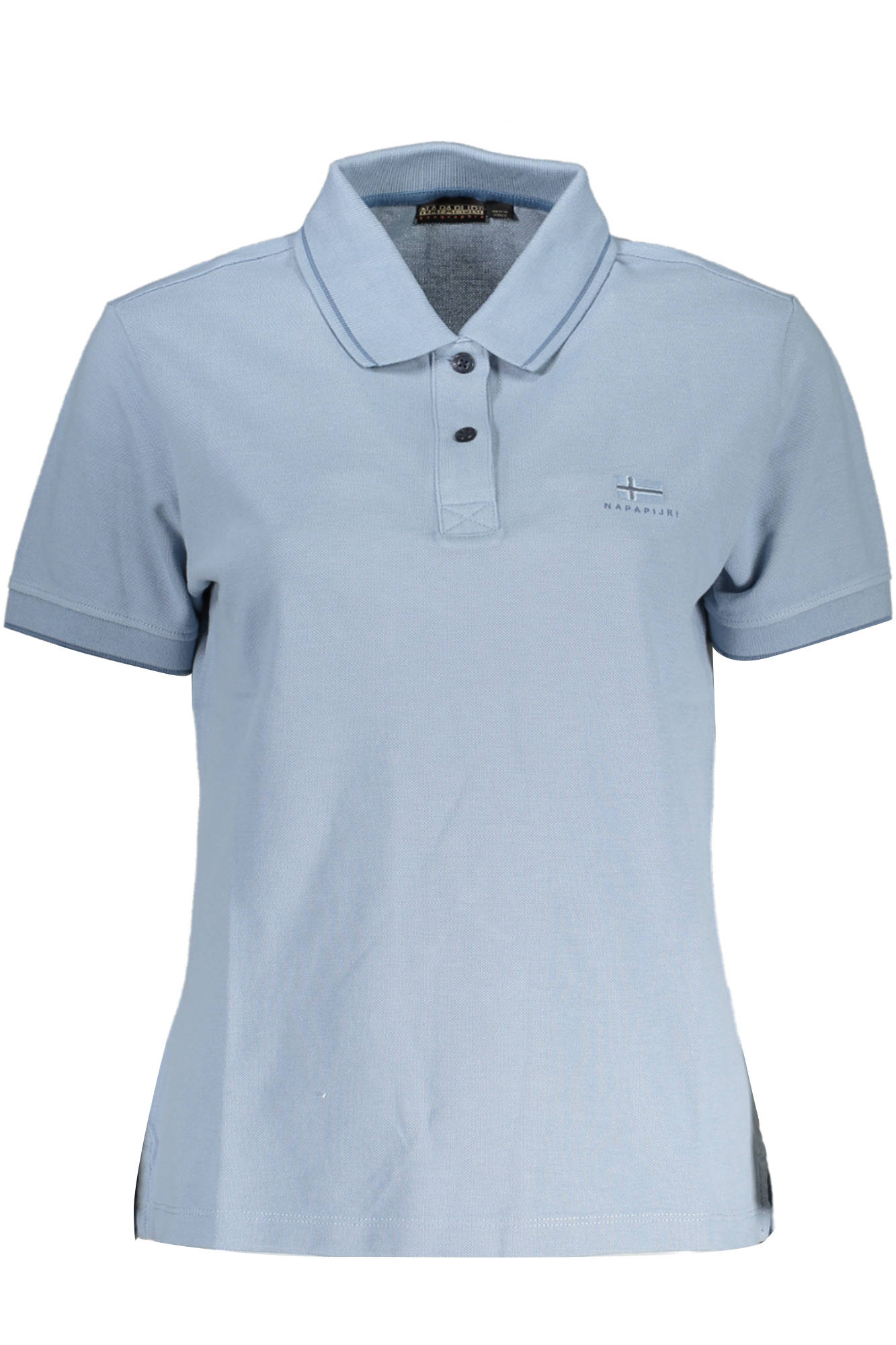 Napapijri Polo Maniche Corte Donna Azzurro - mem39