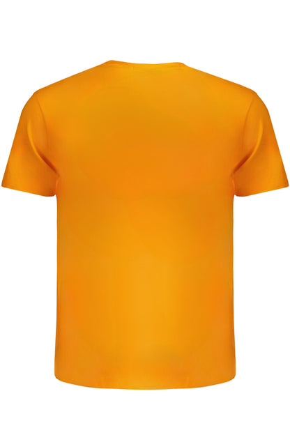 Napapijri T-Shirt Maniche Corte Uomo Arancio - mem39