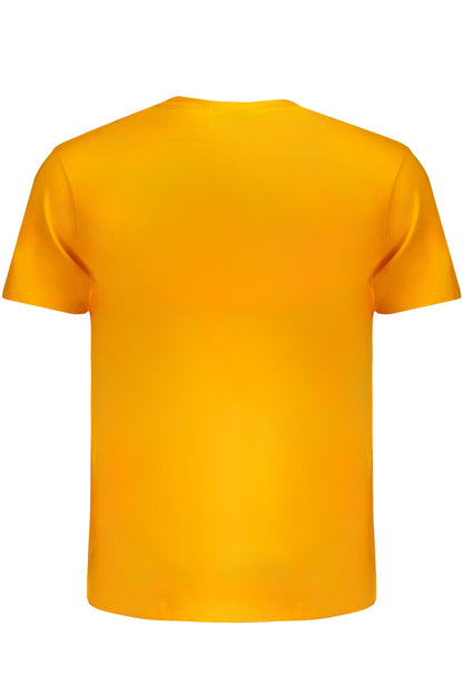 Napapijri T-Shirt Maniche Corte Uomo Arancio - mem39