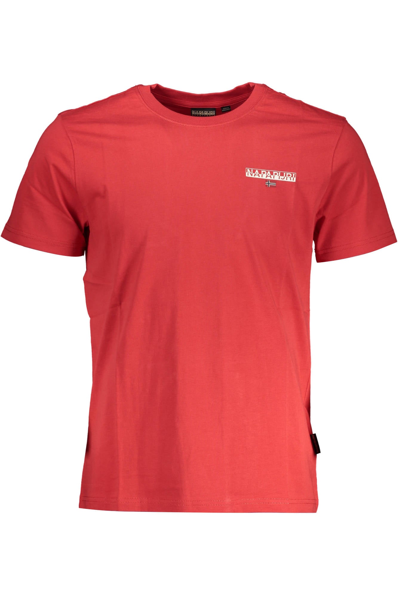 Napapijri T-Shirt Maniche Corte Uomo Rosso - mem39