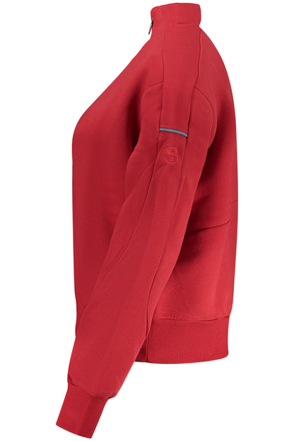 NORTH SAILS FELPA SENZA ZIP DONNA ROSSO