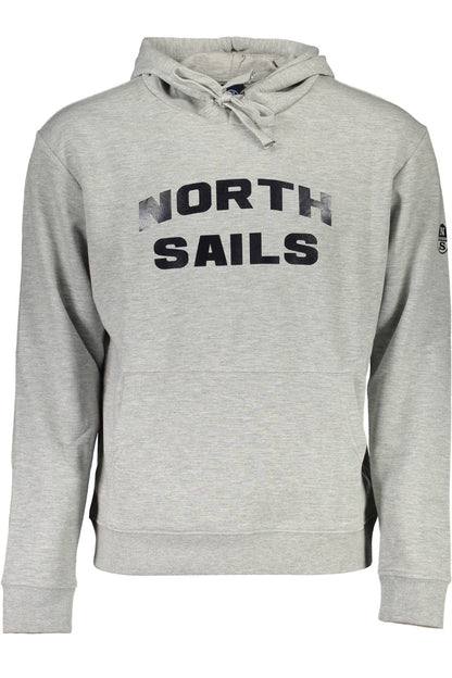 North Sails Felpa Senza Zip Uomo Grigio"" - mem39