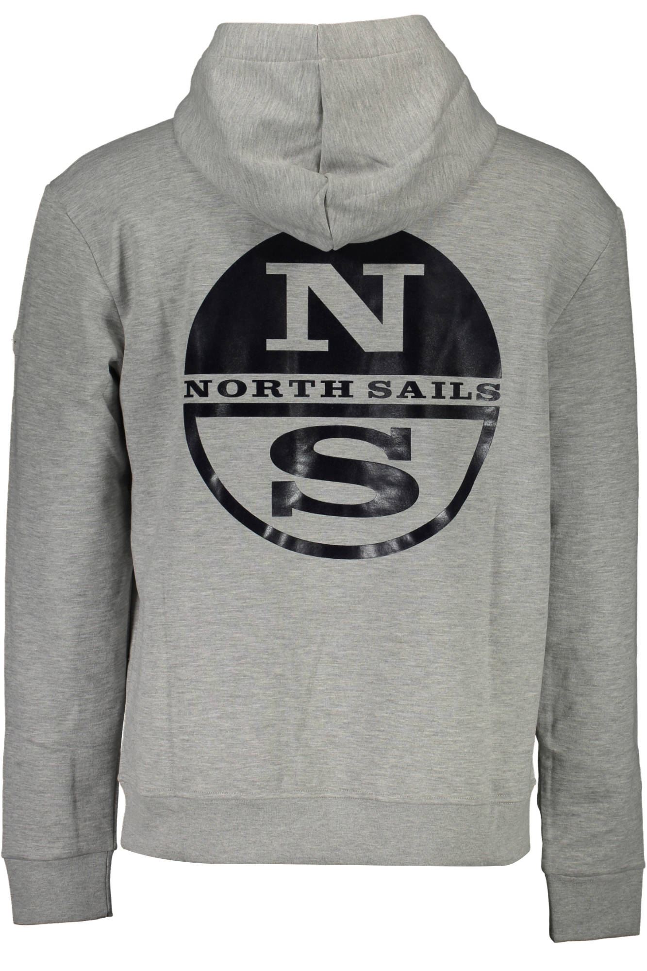 North Sails Felpa Senza Zip Uomo Grigio"" - mem39