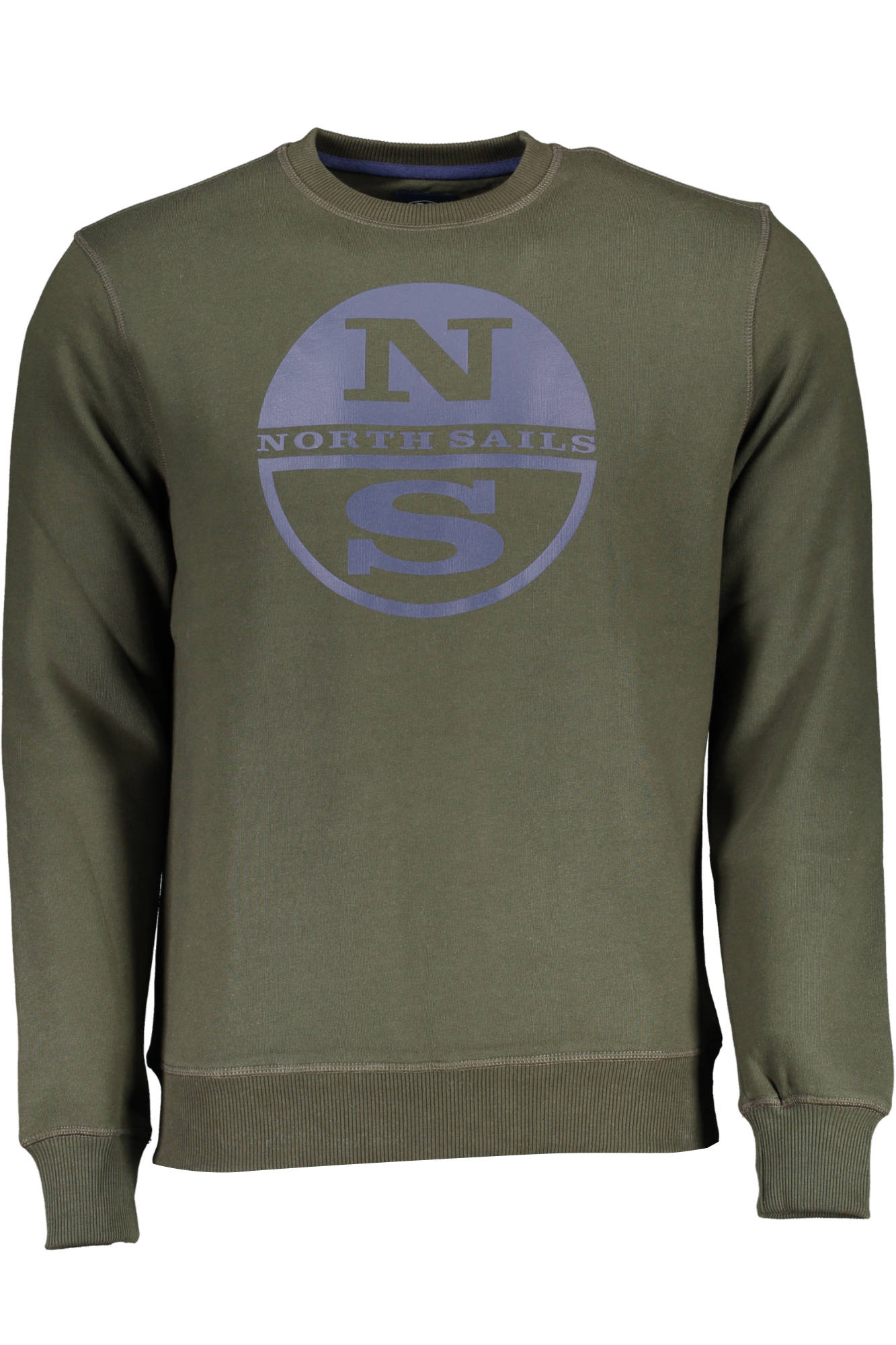 North Sails Felpa Senza Zip Uomo Verde"" - mem39