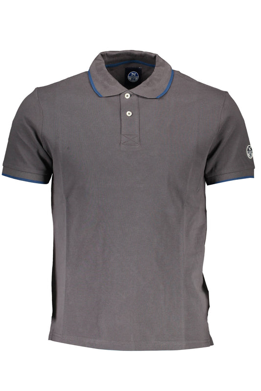 North Sails Polo Maniche Corte Uomo Grigio - mem39