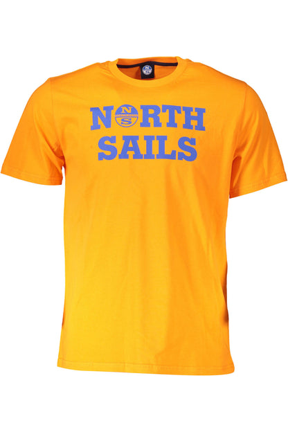 North Sails T-Shirt Maniche Corte Uomo Arancio - mem39