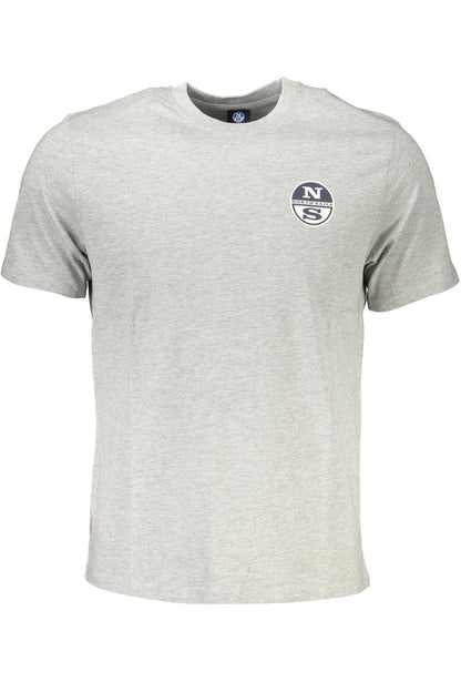 North Sails T-Shirt Maniche Corte Uomo Grigio"" - mem39