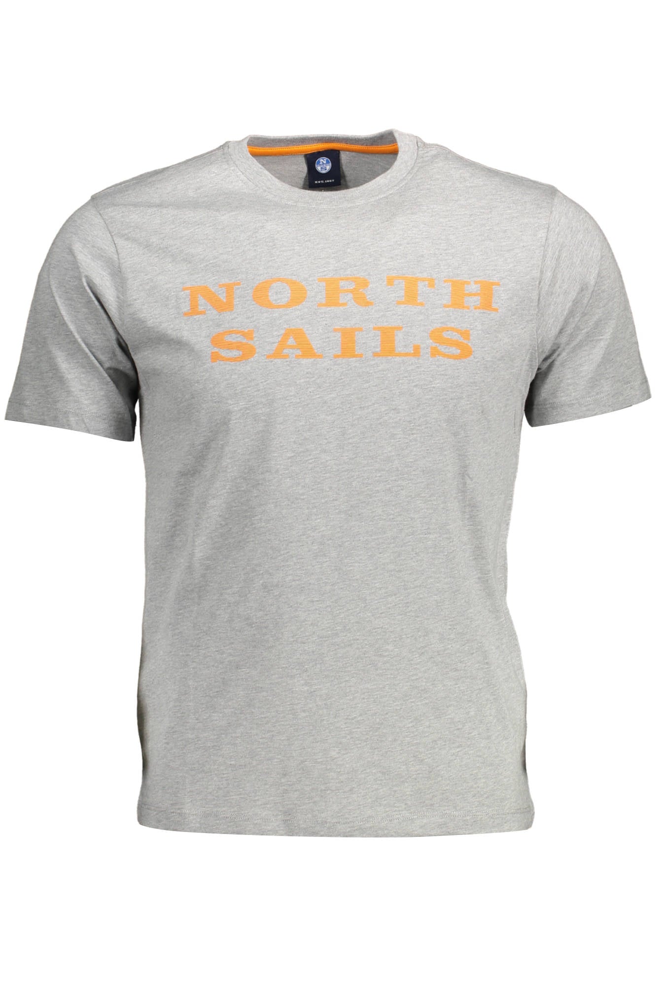 North Sails T-Shirt Maniche Corte Uomo Grigio - mem39