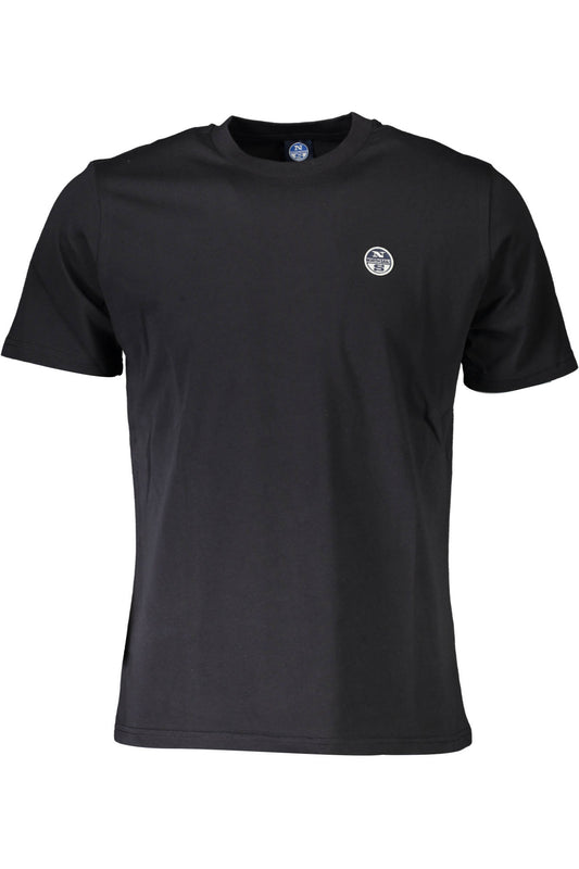 North Sails T-Shirt Maniche Corte Uomo Nero"" - mem39