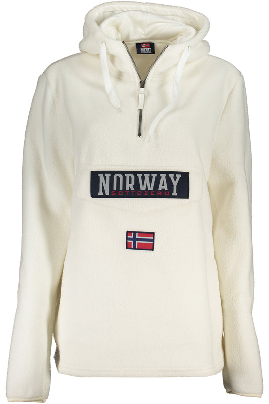 Norway 1963 Felpa Senza Zip Donna Bianco - mem39