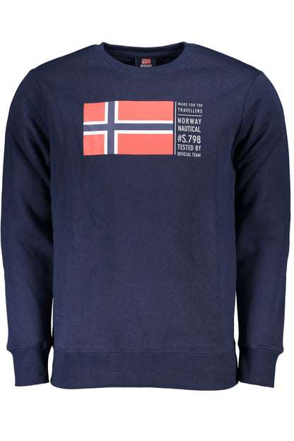 Norway 1963 Felpa Senza Zip Uomo Blu"" - mem39