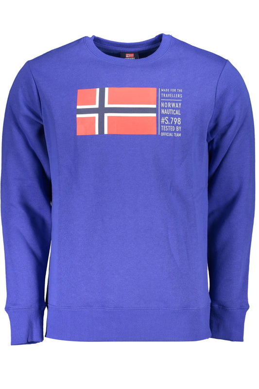 Norway 1963 Felpa Senza Zip Uomo Blu"" - mem39