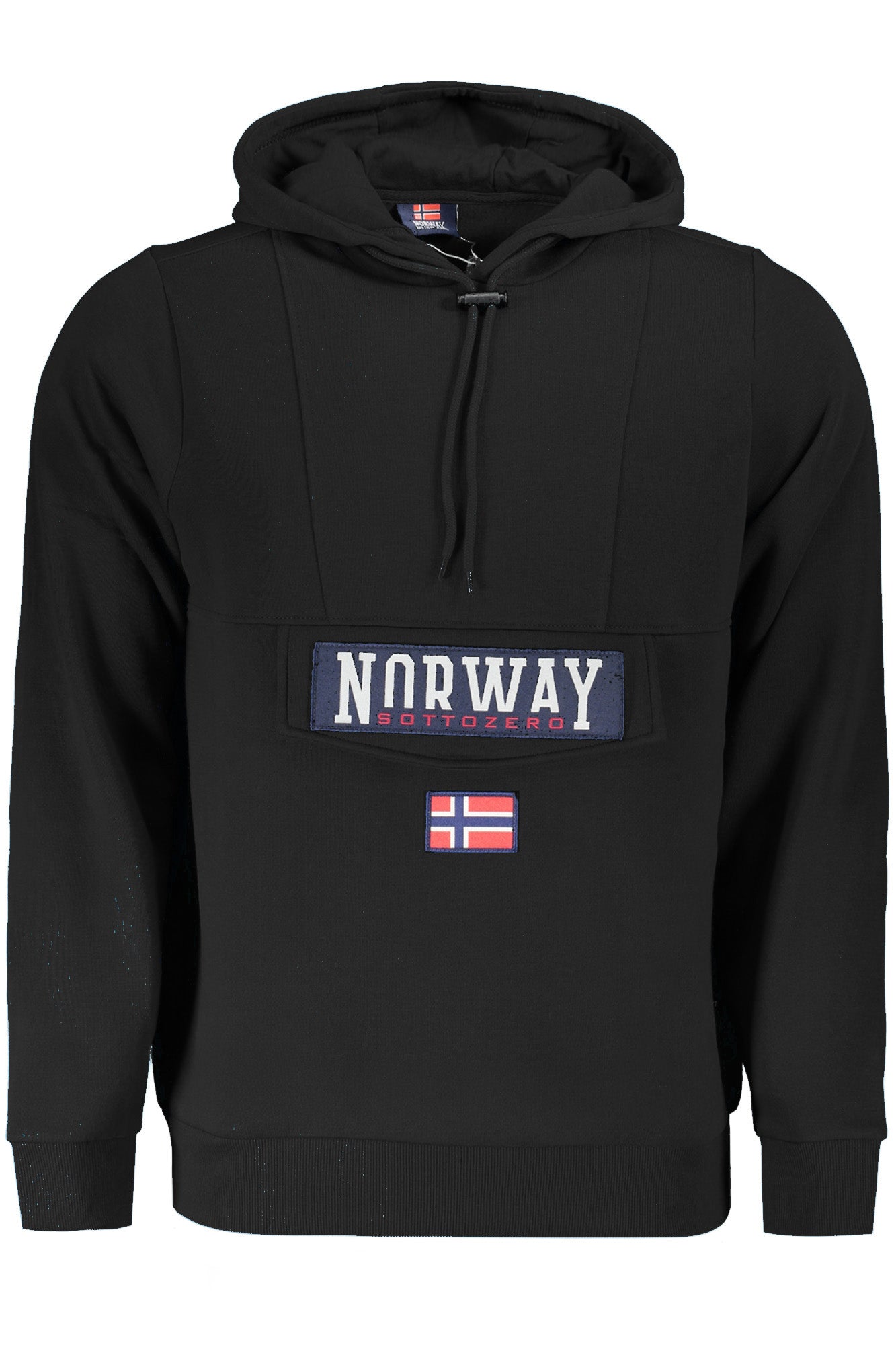 Norway 1963 Felpa Senza Zip Uomo Nero"" - mem39