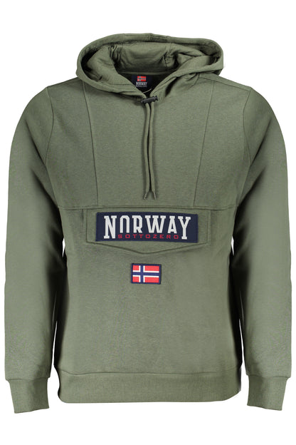 Norway 1963 Felpa Senza Zip Uomo Verde"" - mem39