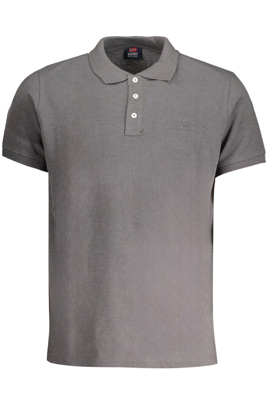 Norway 1963 Polo Maniche Corte Uomo Grigio"" - mem39