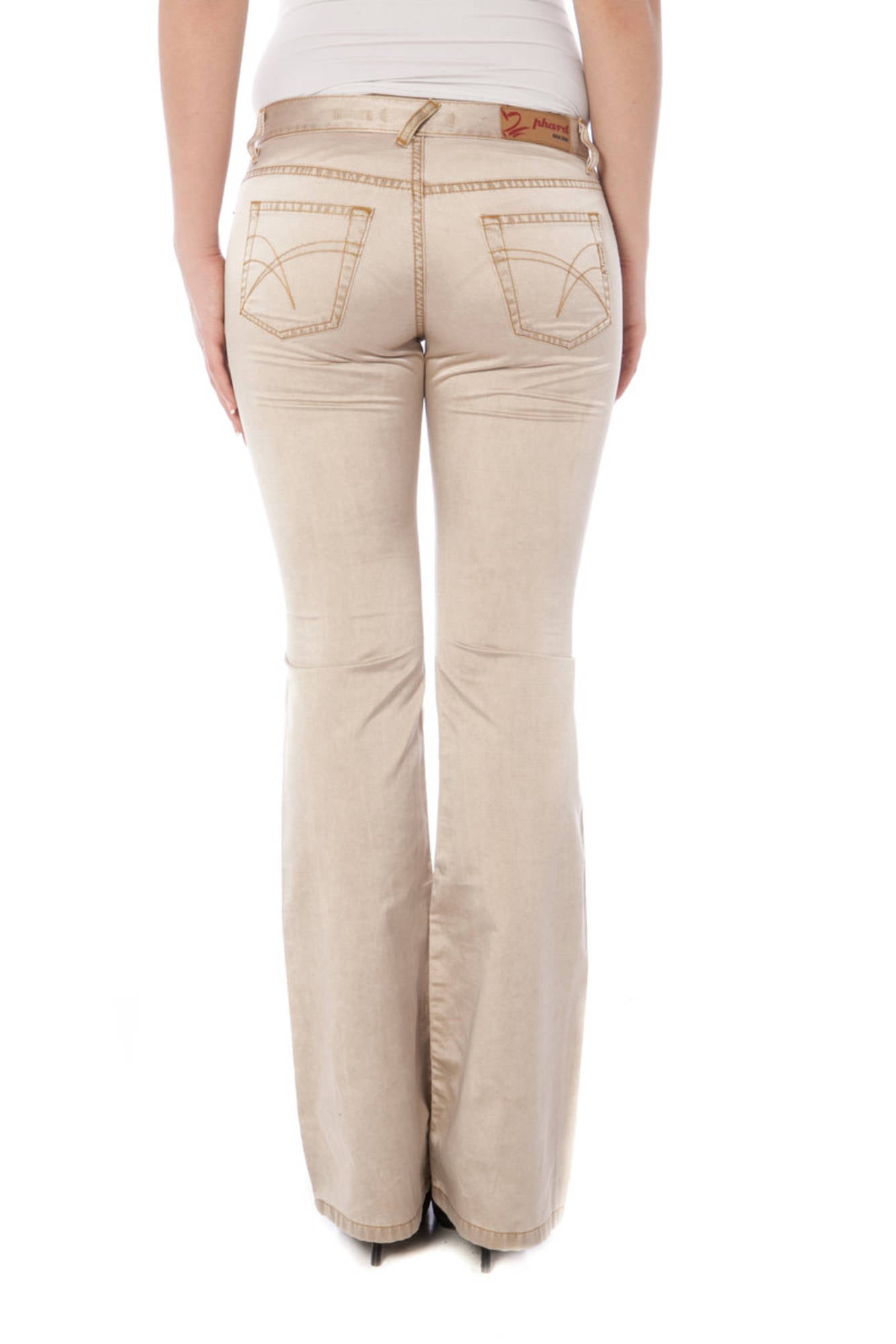 Phard Pantalone Donna Beige"" - mem39