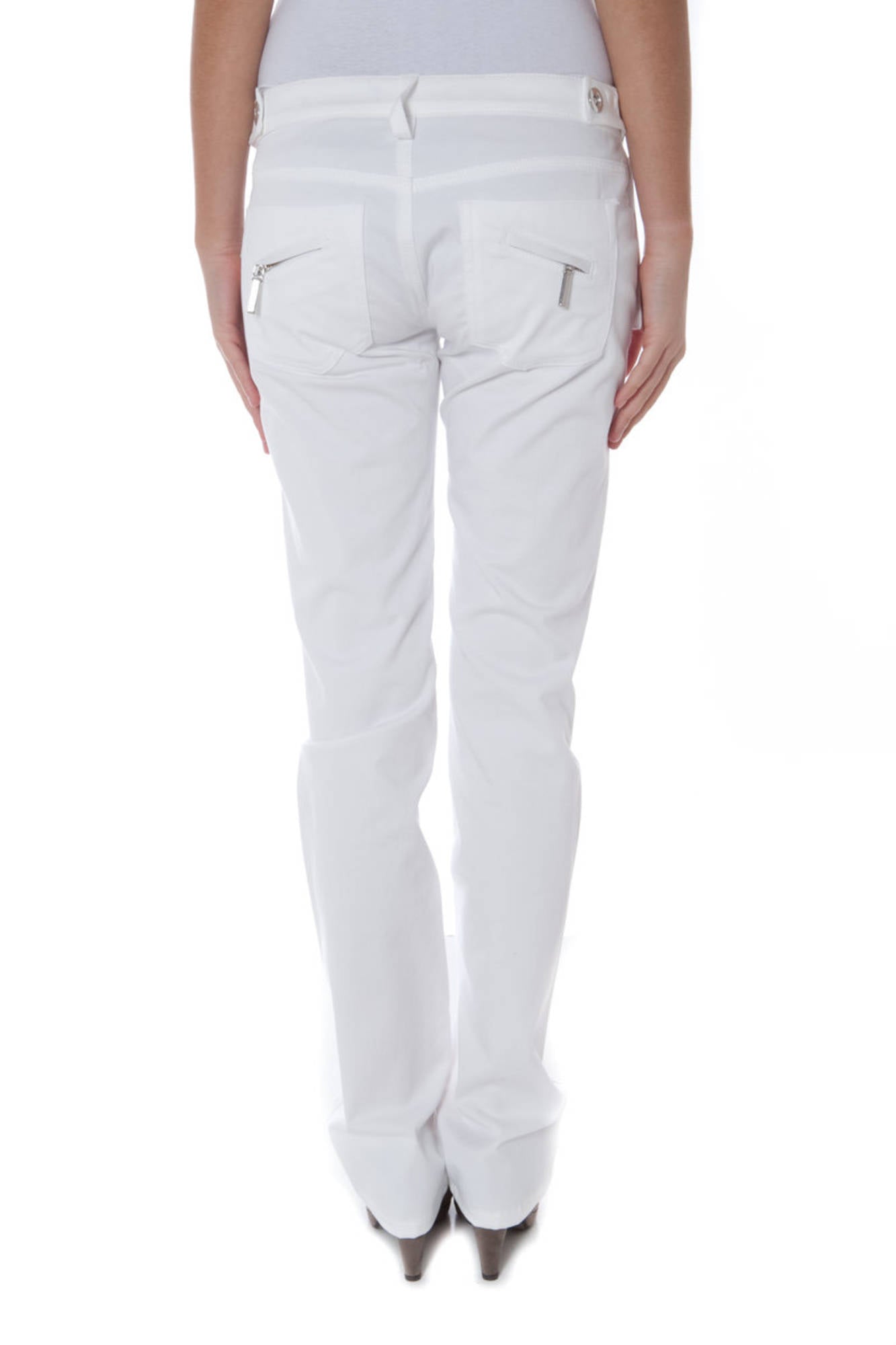 Phard Pantalone Donna Bianco - mem39