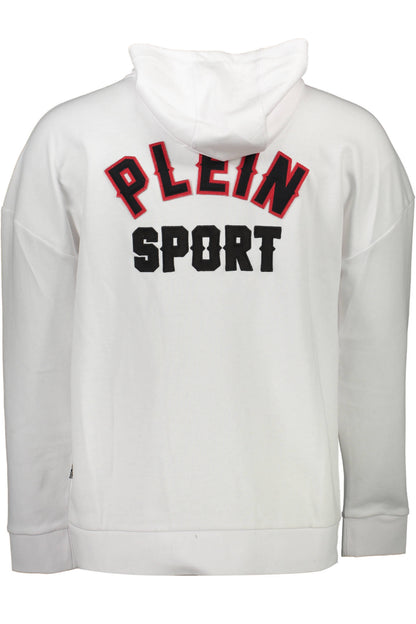 Plein Sport Felpa Con Zip Uomo Bianco"" - mem39