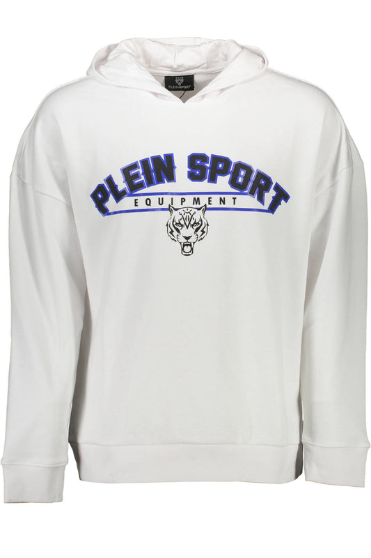 Plein Sport Felpa Senza Zip Uomo Bianco"" - mem39