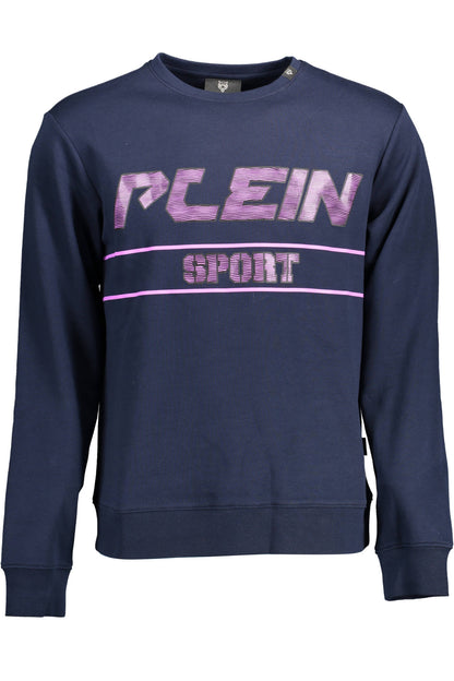 Plein Sport Felpa Senza Zip Uomo Blu"" - mem39