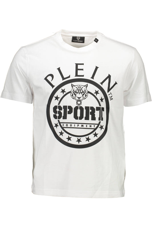 Plein Sport T-Shirt Maniche Corte Uomo Bianco - mem39