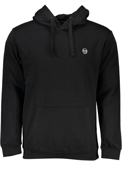 Sergio Tacchini Felpa Senza Zip Uomo Nero"" - mem39