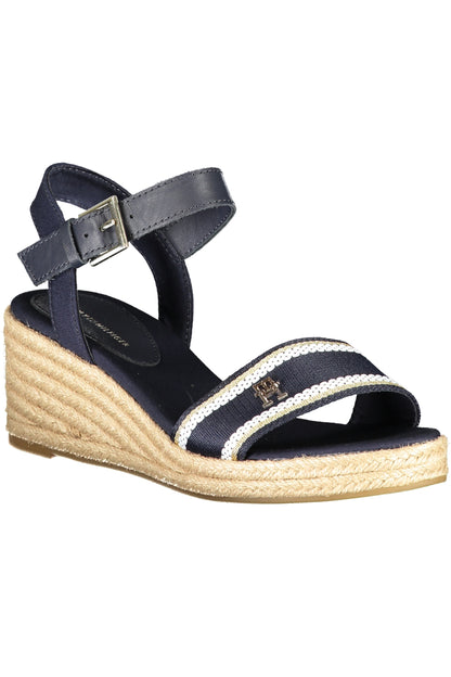 Tommy Hilfiger Calzatura Sandalo Donna Blu"" - mem39