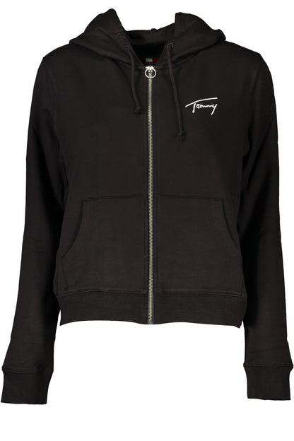 Tommy Hilfiger Felpa Con Zip Donna Nero"" - mem39